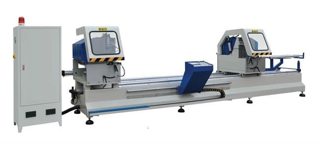 CNC Aluminum Profile Double Head Mitre Saw  / CNC PVC Window Frame  Cutting Machine