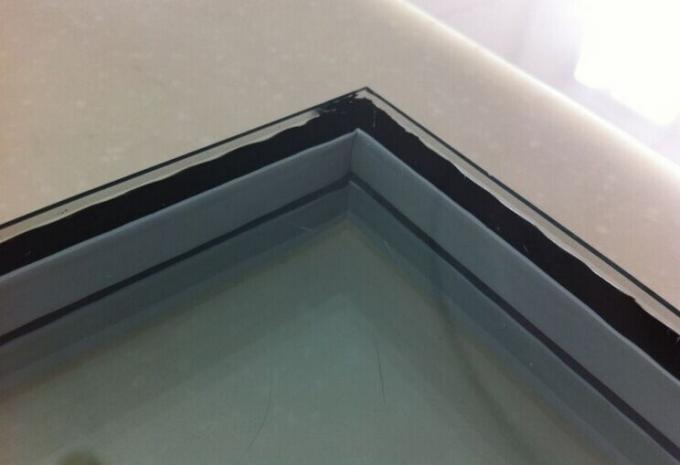 Sealing Triple Insulated Glass Warm Edge Spacer Super Grey And Black Desiccant Layer